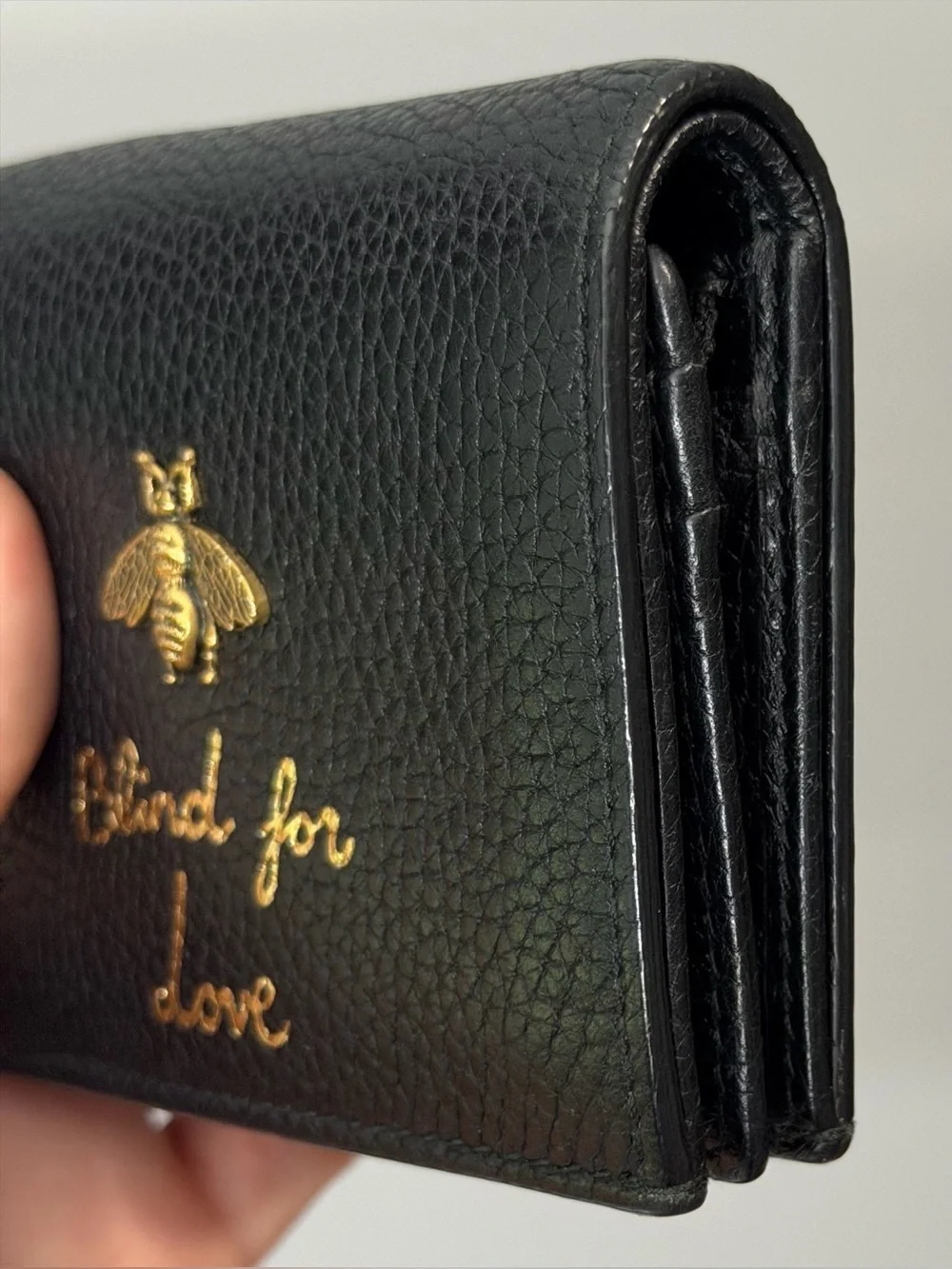 NEW Gucci 'blind with love' compact wallet